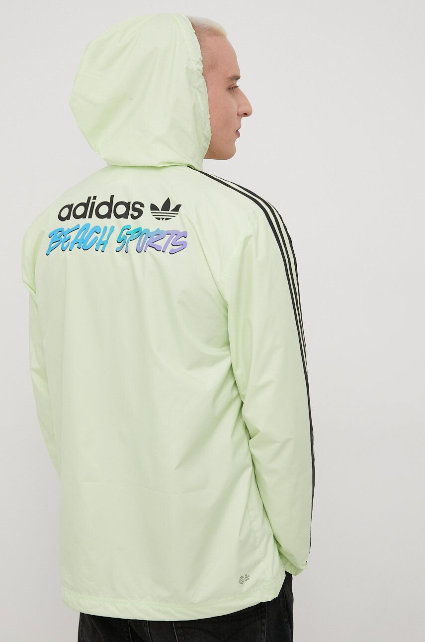 adidas Originals Bunda dámska čierna farba prechodná - Pepit.sk