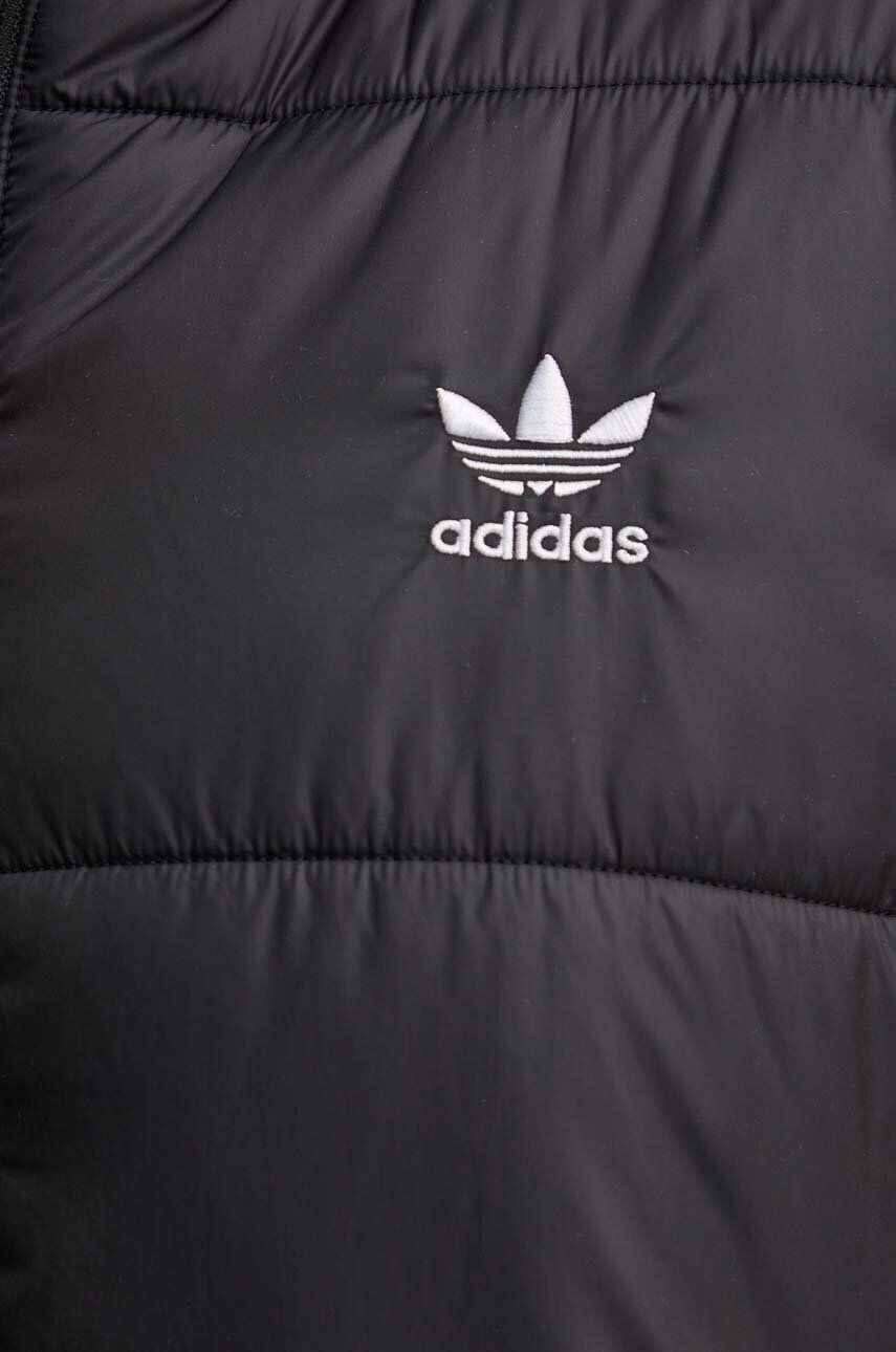 adidas Originals Bunda Adicolor Puffer dámska čierna farba zimná II8455 - Pepit.sk