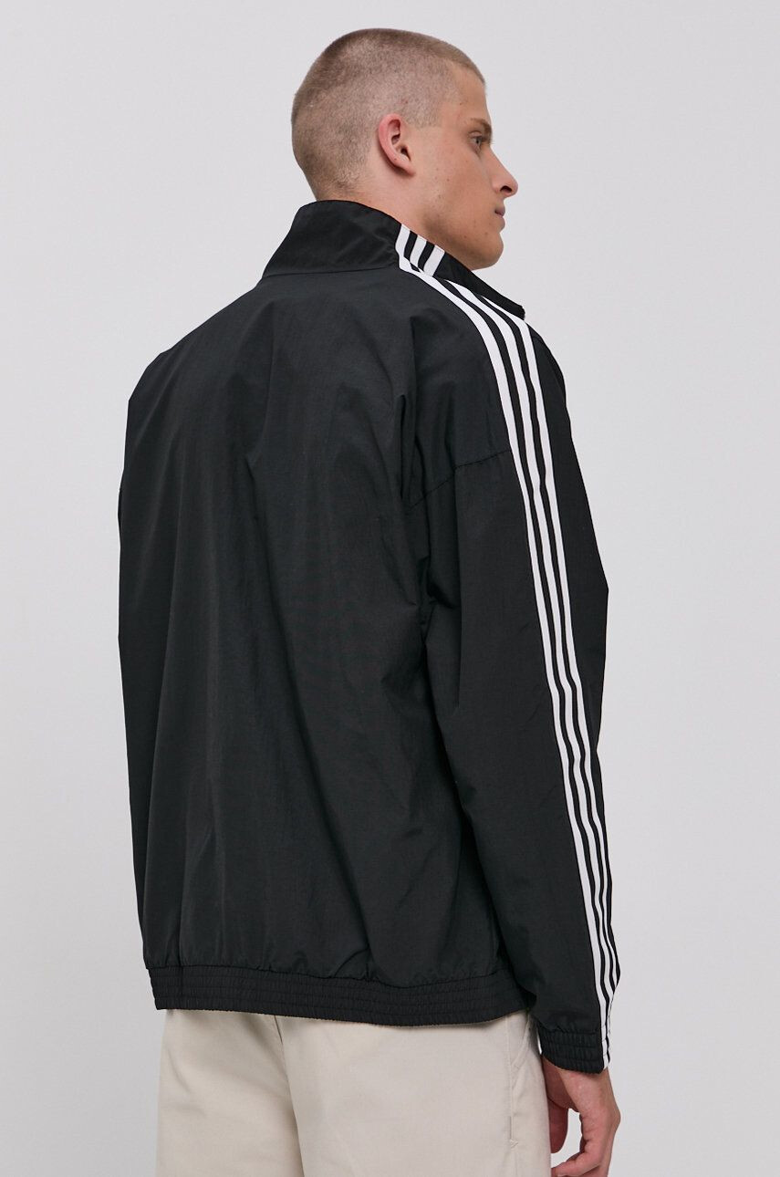 adidas Originals Bunda H41391-BLACK čierna farba prechodná - Pepit.sk