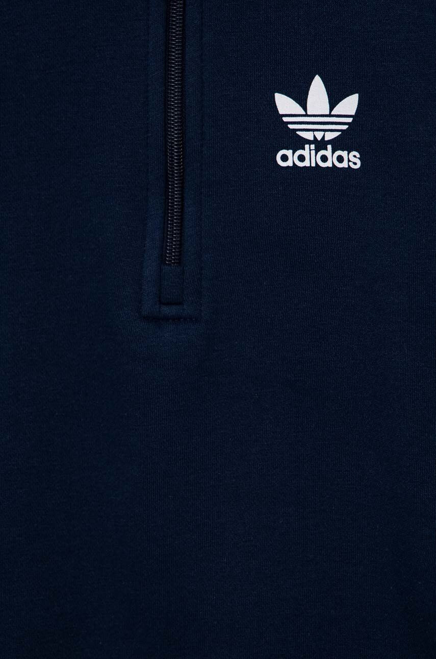 adidas Originals Detská mikina tmavomodrá farba jednofarebná - Pepit.sk