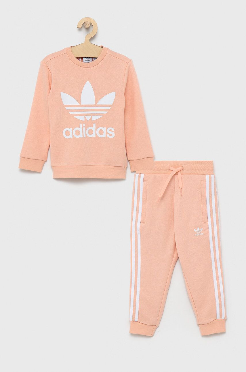 adidas Originals Detská súprava čierna farba - Pepit.sk