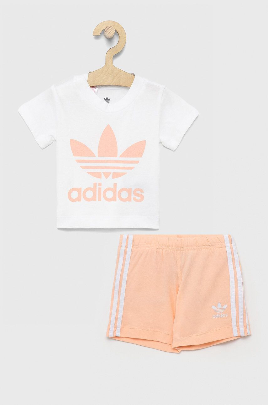 adidas Originals Detská súprava biela farba - Pepit.sk