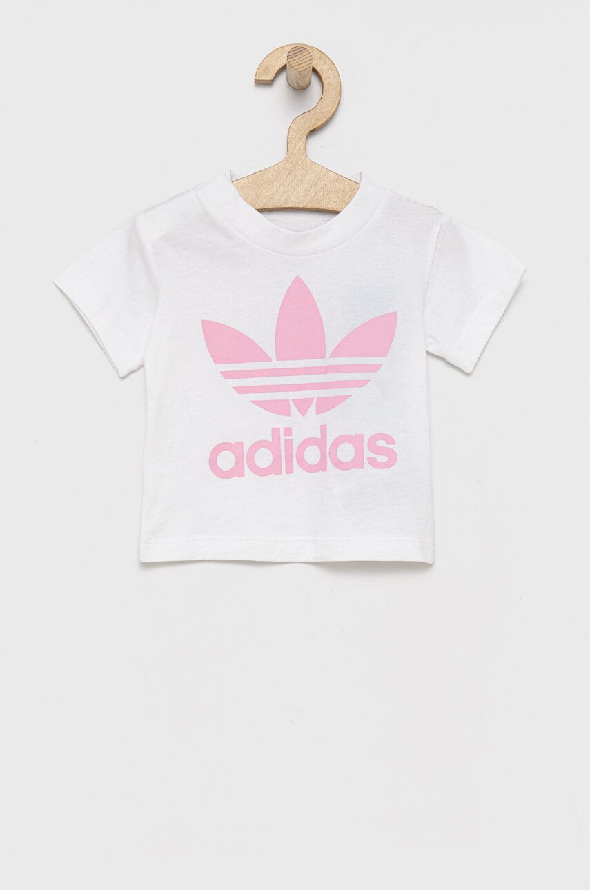 adidas Originals Detská súprava biela farba - Pepit.sk