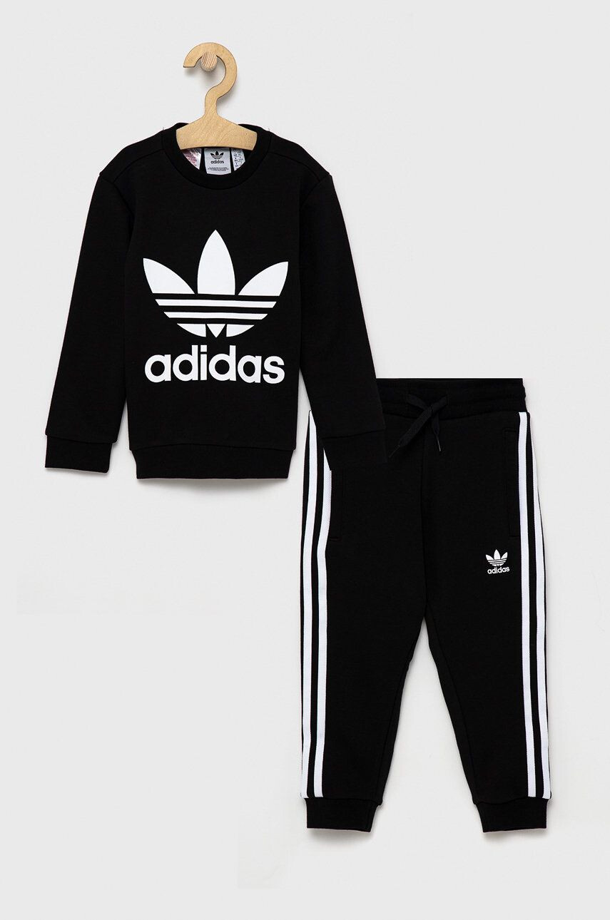 adidas Originals Detská súprava H25250 čierna farba - Pepit.sk