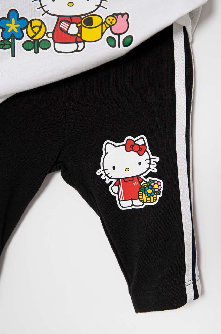 adidas Originals Detská súprava x Hello Kitty biela farba - Pepit.sk