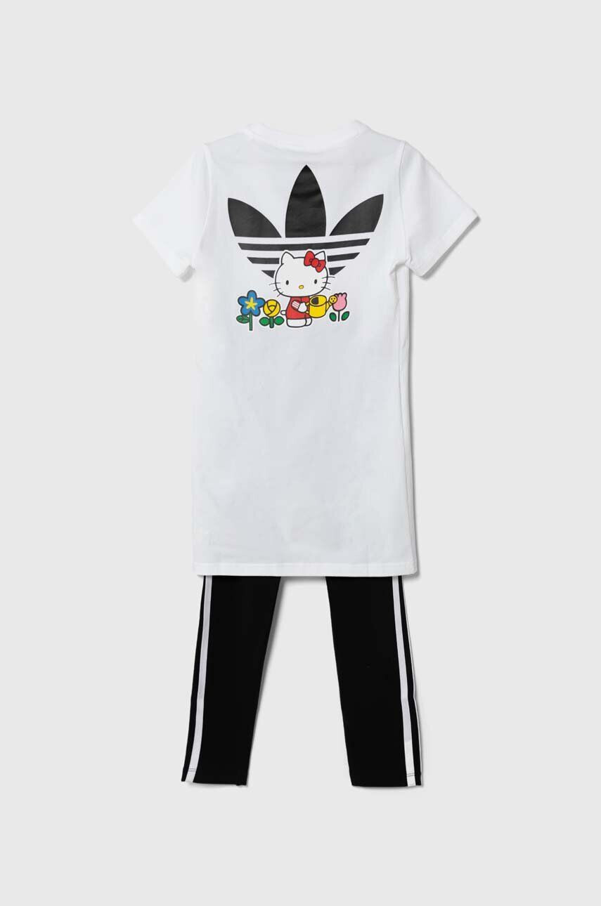 adidas Originals Detská súprava x Sanrio Hello Kitty biela farba - Pepit.sk