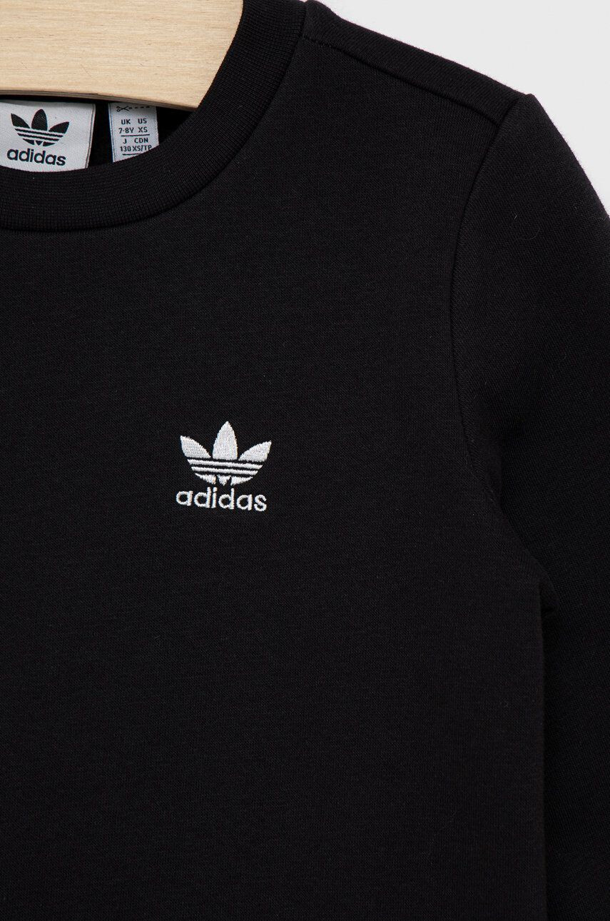 adidas Originals Detská tepláková súprava HC9512 čierna farba - Pepit.sk