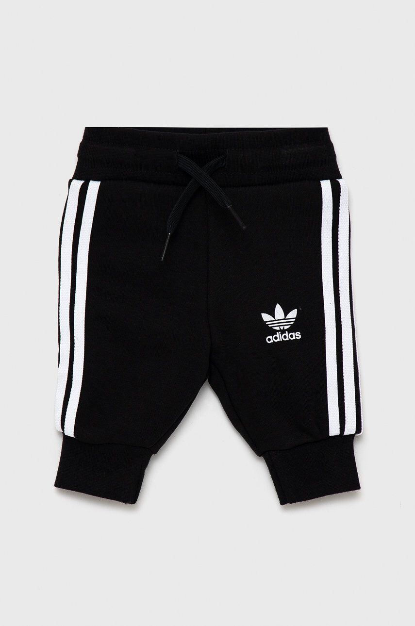 adidas Originals Detská tepláková súprava H25218 čierna farba - Pepit.sk