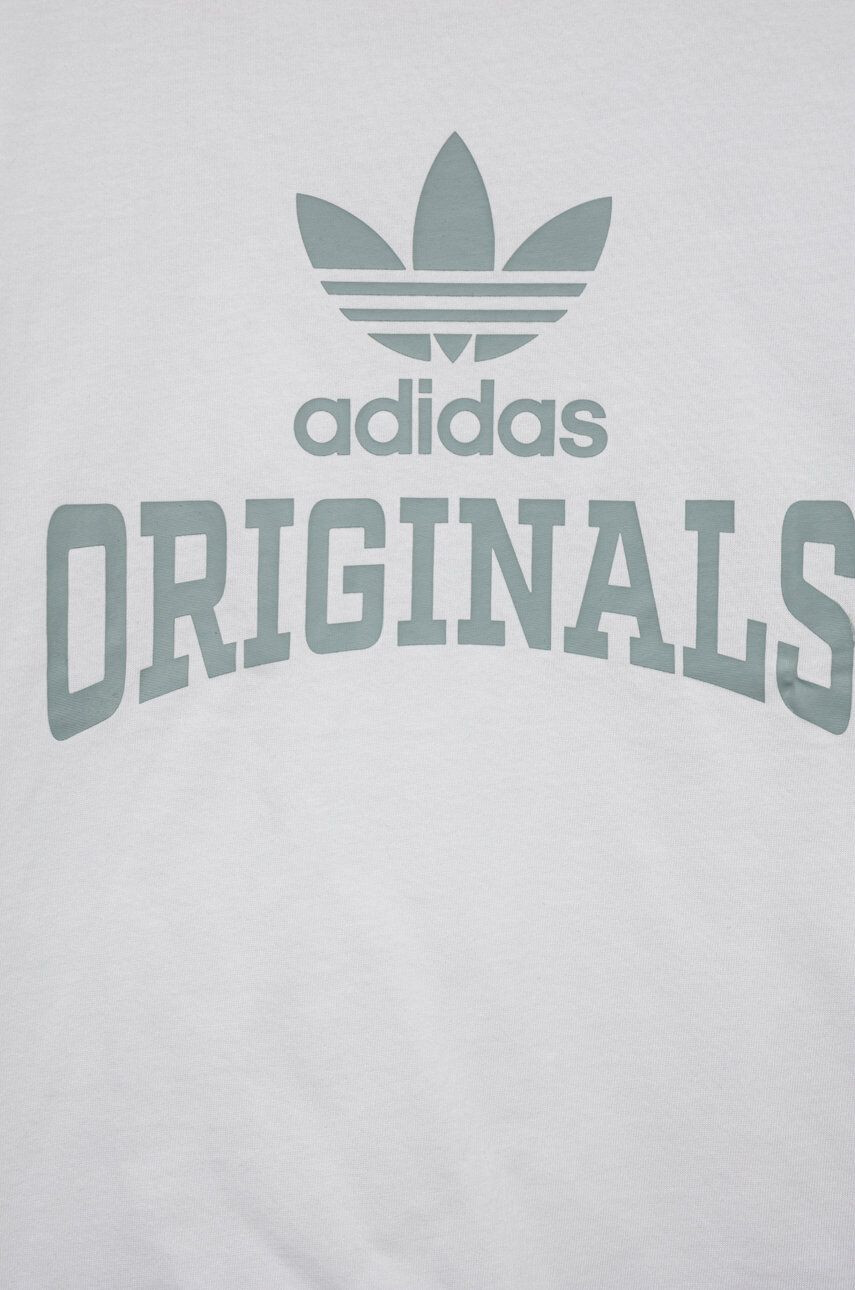 adidas Originals Detské bavlnené tričko biela farba s potlačou - Pepit.sk