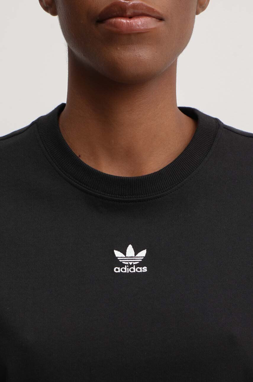 adidas Originals Detské bavlnené tričko Tee Regular IC1826-BLACK biela farba jednofarebné - Pepit.sk