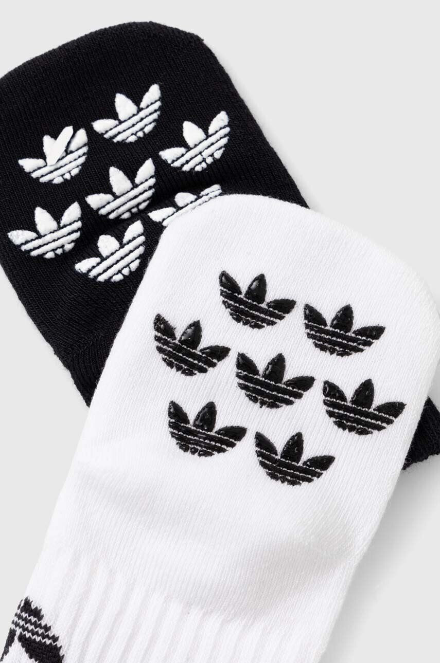 adidas Originals Detské ponožky 2-pak čierna farba - Pepit.sk