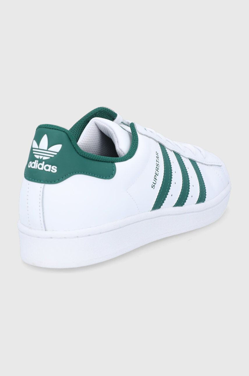 adidas Originals Kožená obuv Superstar GZ3742 biela farba - Pepit.sk