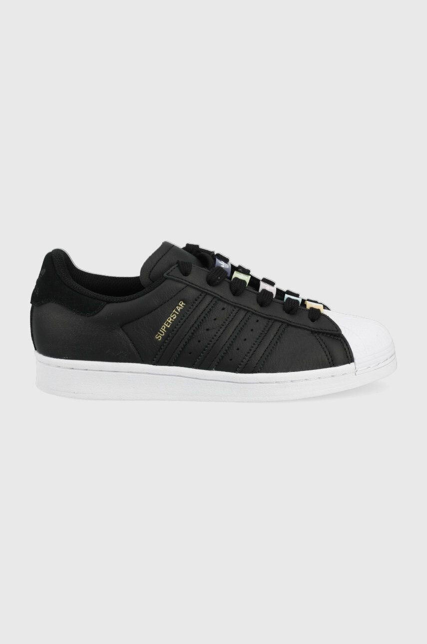 adidas Originals Kožené tenisky Superstar biela farba - Pepit.sk