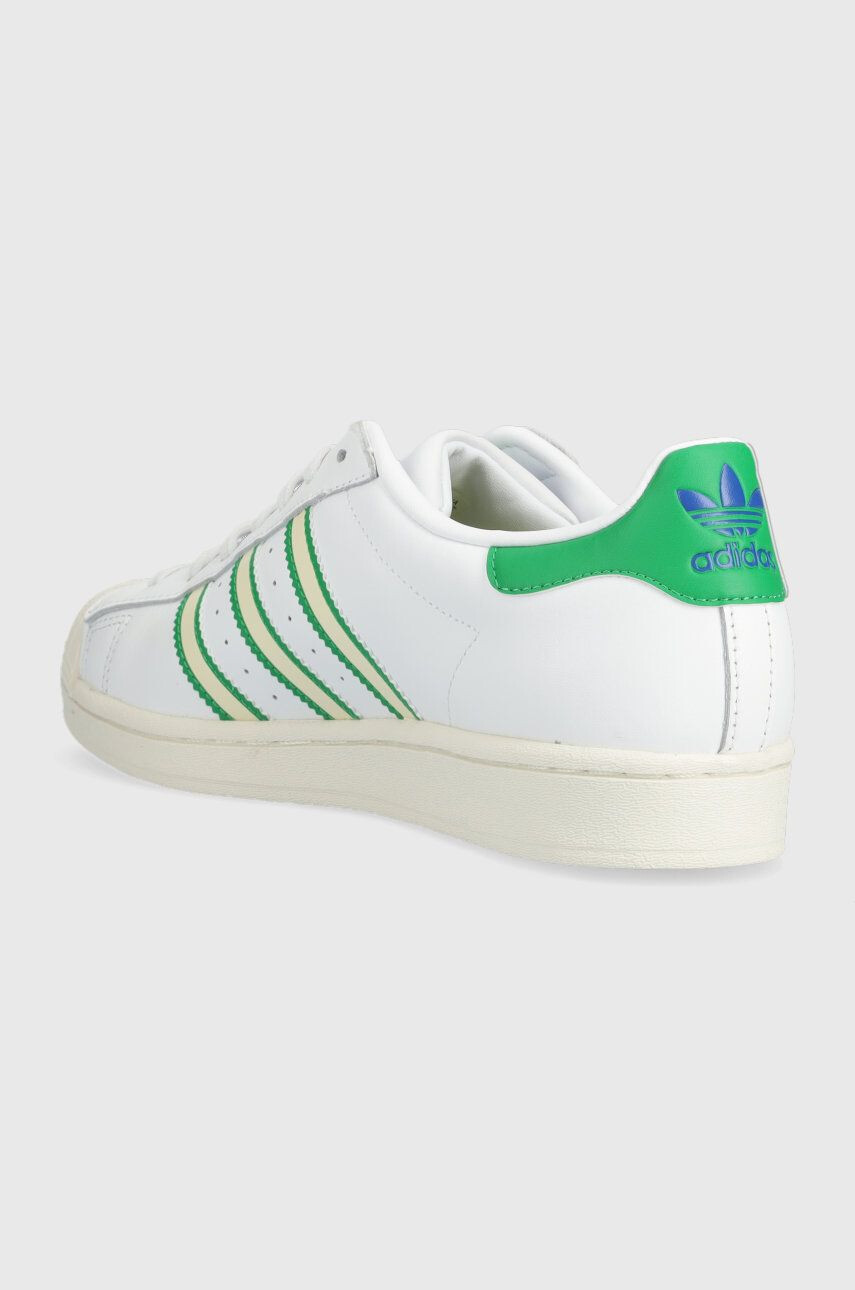 adidas Originals Kožené tenisky Superstar biela farba - Pepit.sk