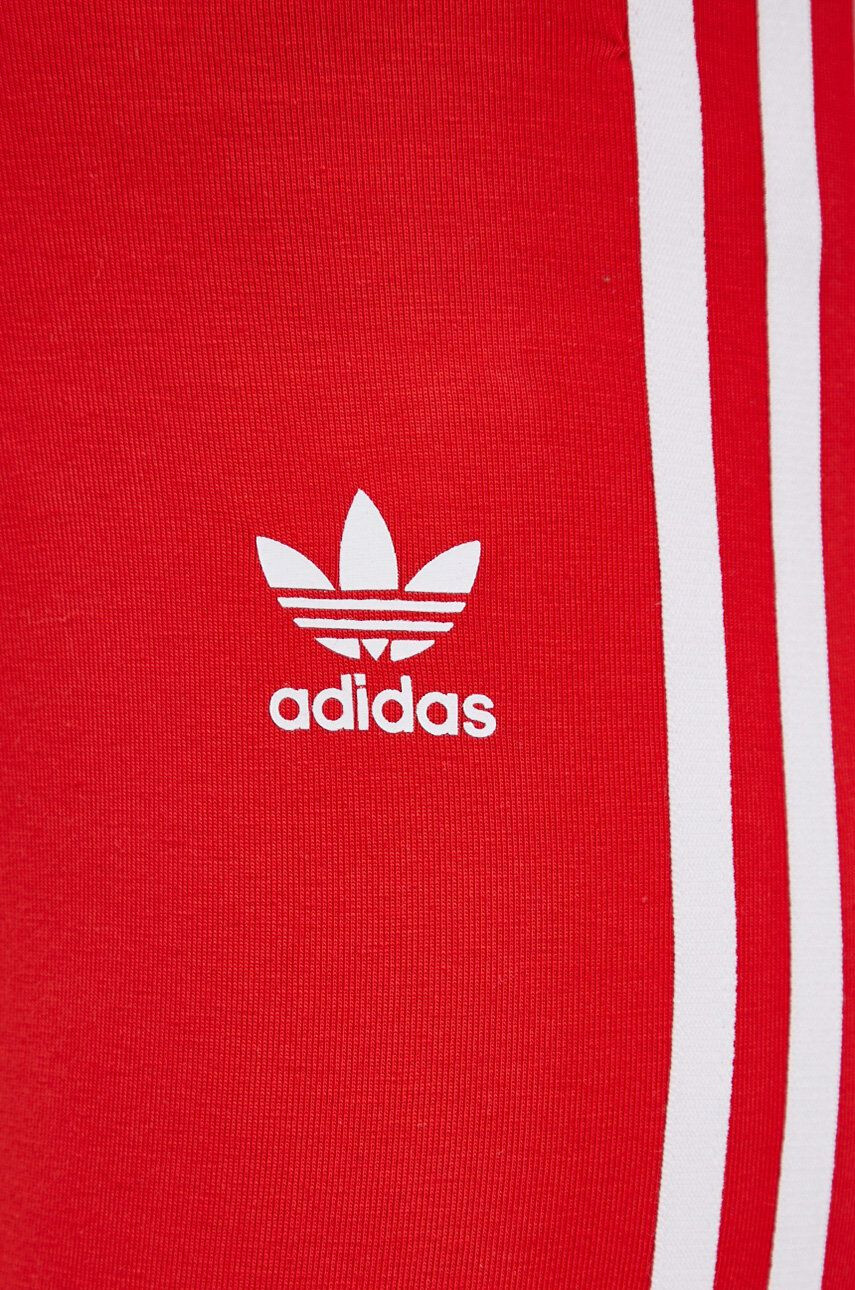 adidas Originals Legíny HD2348 HD2348-VIVRED dámske červená farba jednofarebné - Pepit.sk