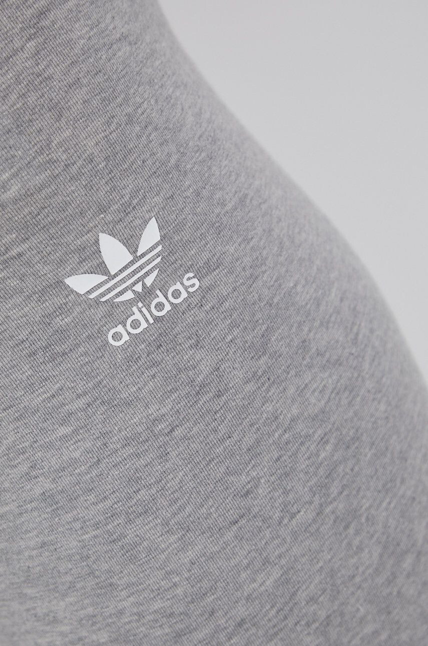 adidas Originals Legíny Adicolor HD2351-MGREYH dámske šedá farba melanžové - Pepit.sk