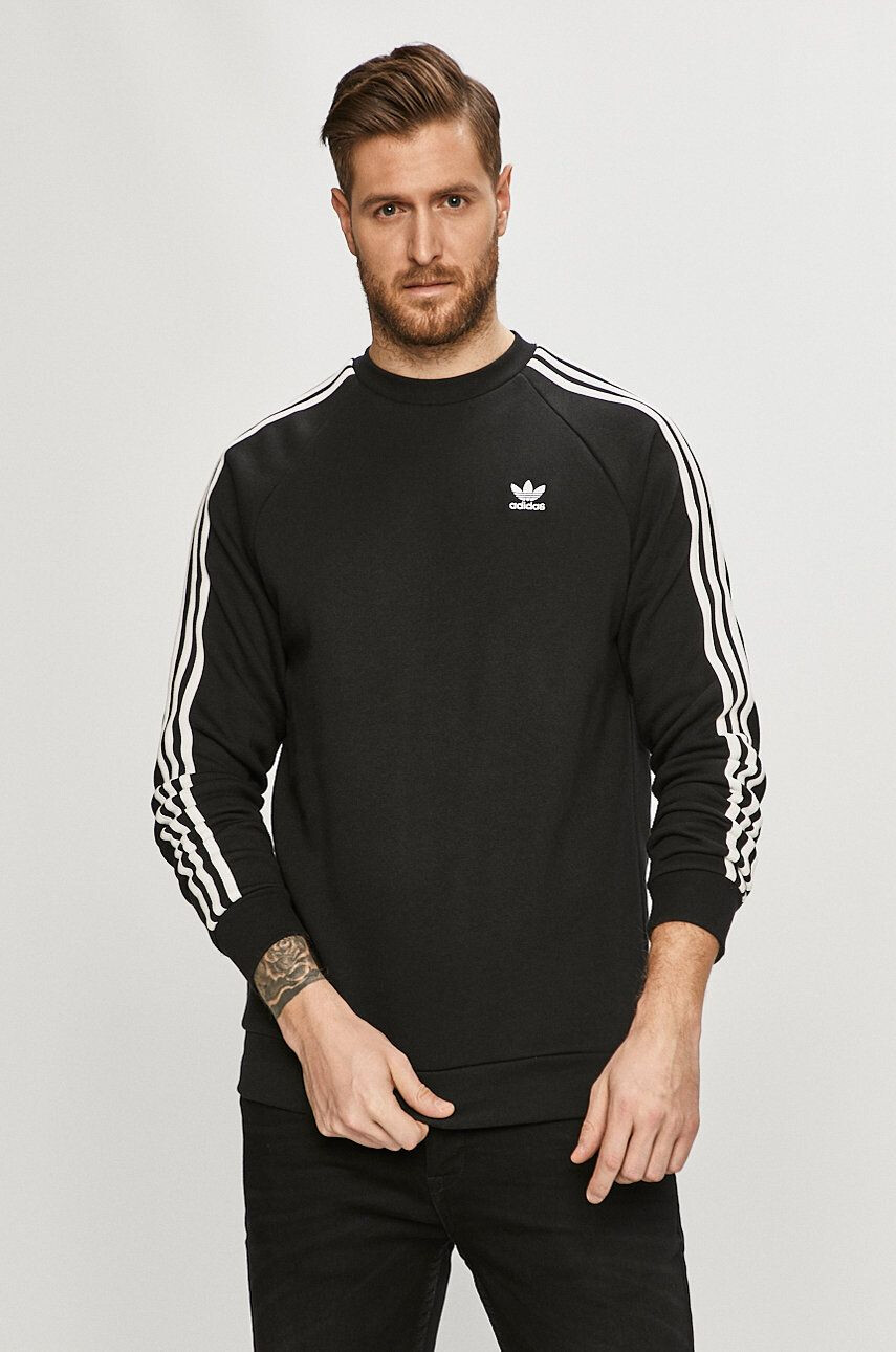 adidas Originals Mikina pánska béžová farba vzorovaná - Pepit.sk