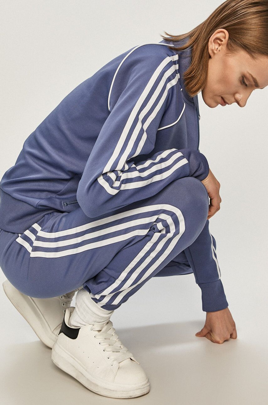 adidas Originals Mikina Always Original dámska béžová farba s kapucňou jednofarebná - Pepit.sk