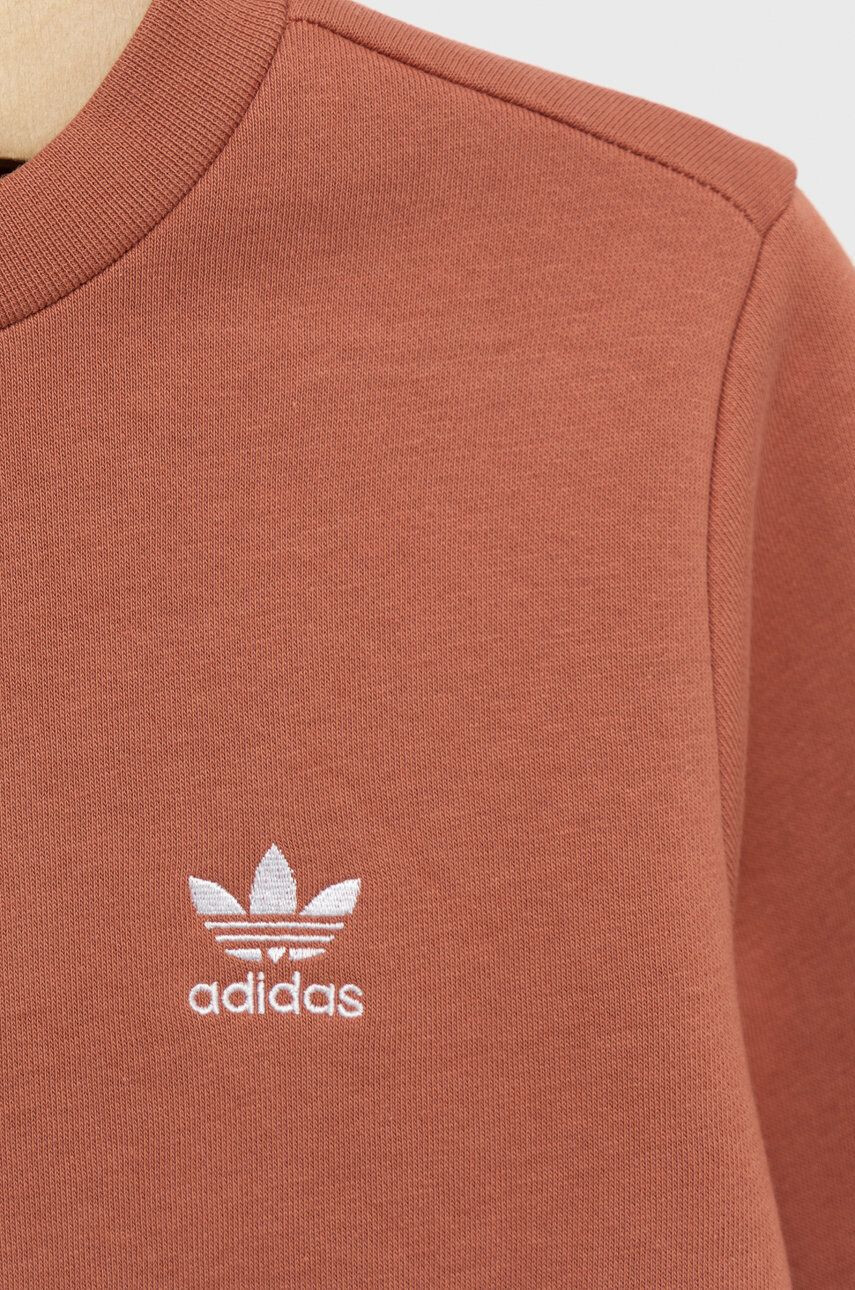 adidas Originals Mikina oranžová farba jednofarebná - Pepit.sk