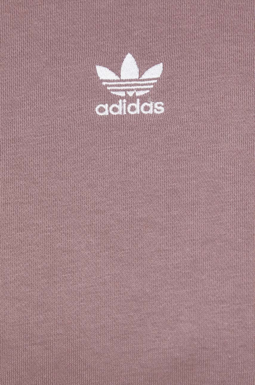 adidas Originals Mikina dámska ružová farba jednofarebná - Pepit.sk