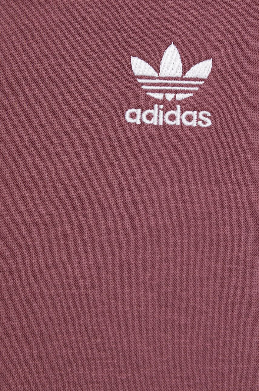 adidas Originals Mikina HC7531-QUICRI dámska fialová farba s nášivkou - Pepit.sk