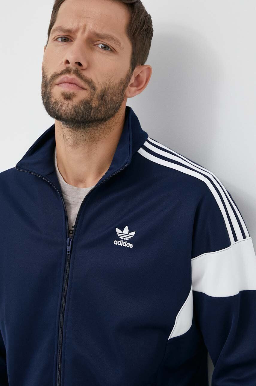 adidas Originals Mikina pánska oranžová farba s kapucňou jednofarebná - Pepit.sk