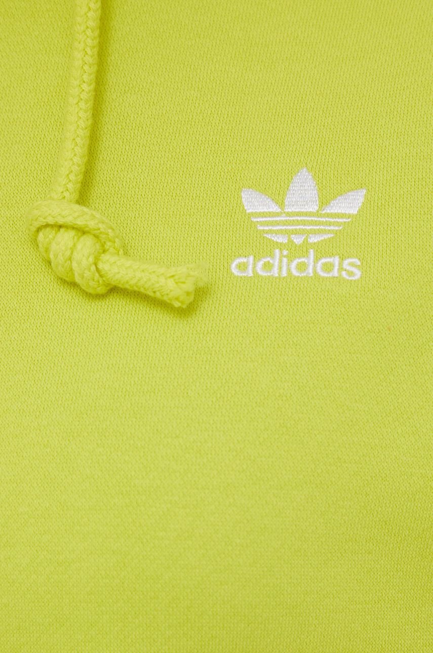 adidas Originals Mikina HK0306-black pánska čierna farba jednofarebná - Pepit.sk