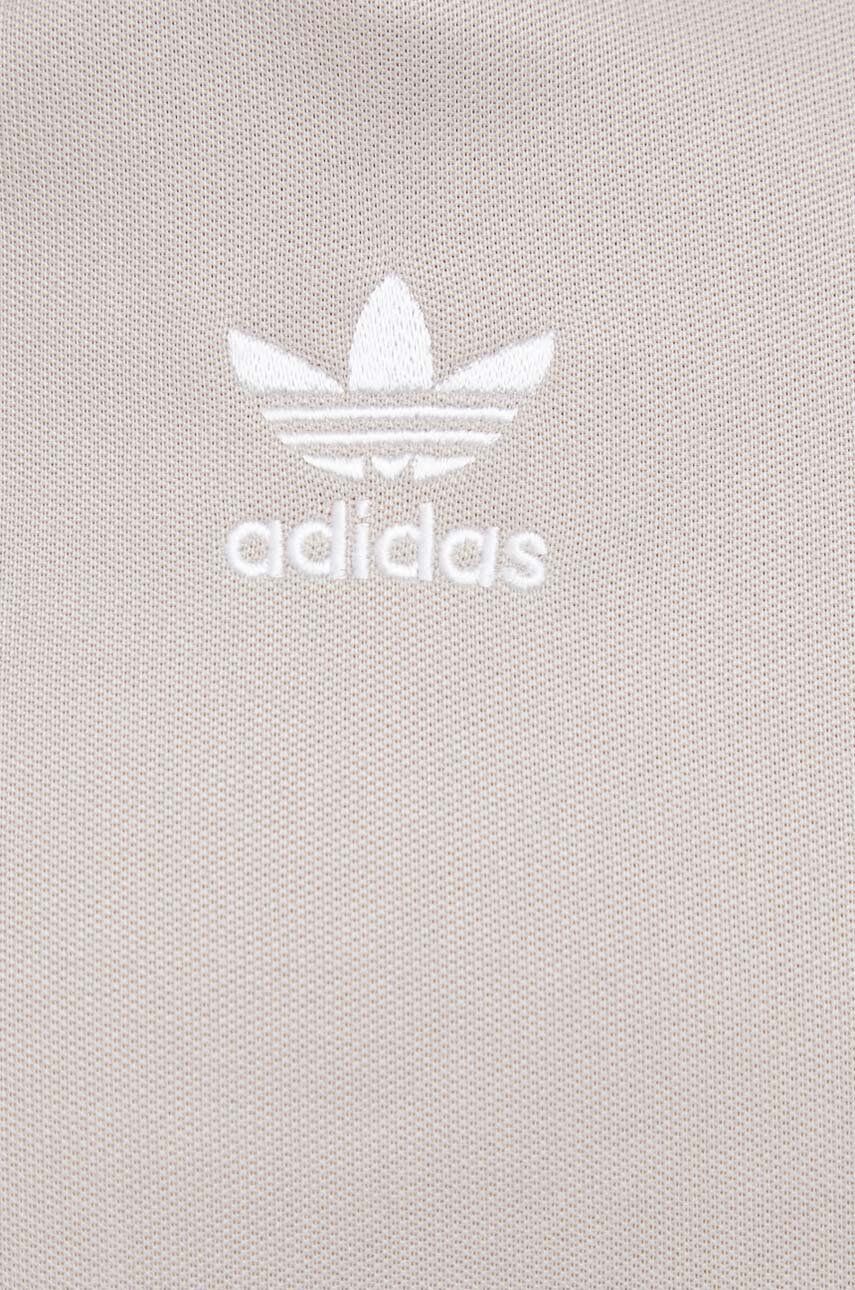 adidas Originals Mikina pánska šedá farba s kapucňou melanžová - Pepit.sk