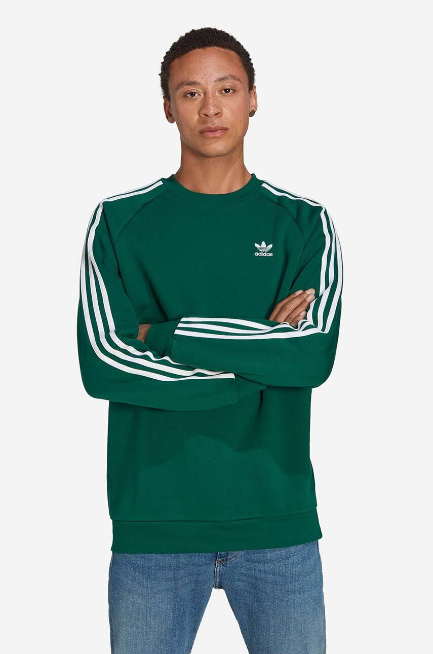 adidas Originals Mikina dámska zelená farba jednofarebná - Pepit.sk