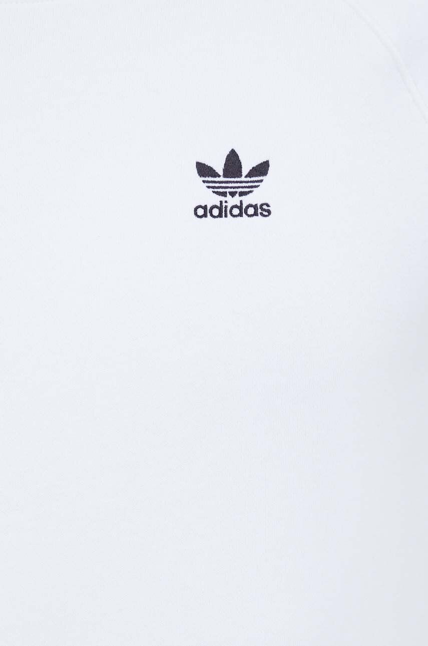 adidas Originals Mikina pánska biela farba s nášivkou - Pepit.sk