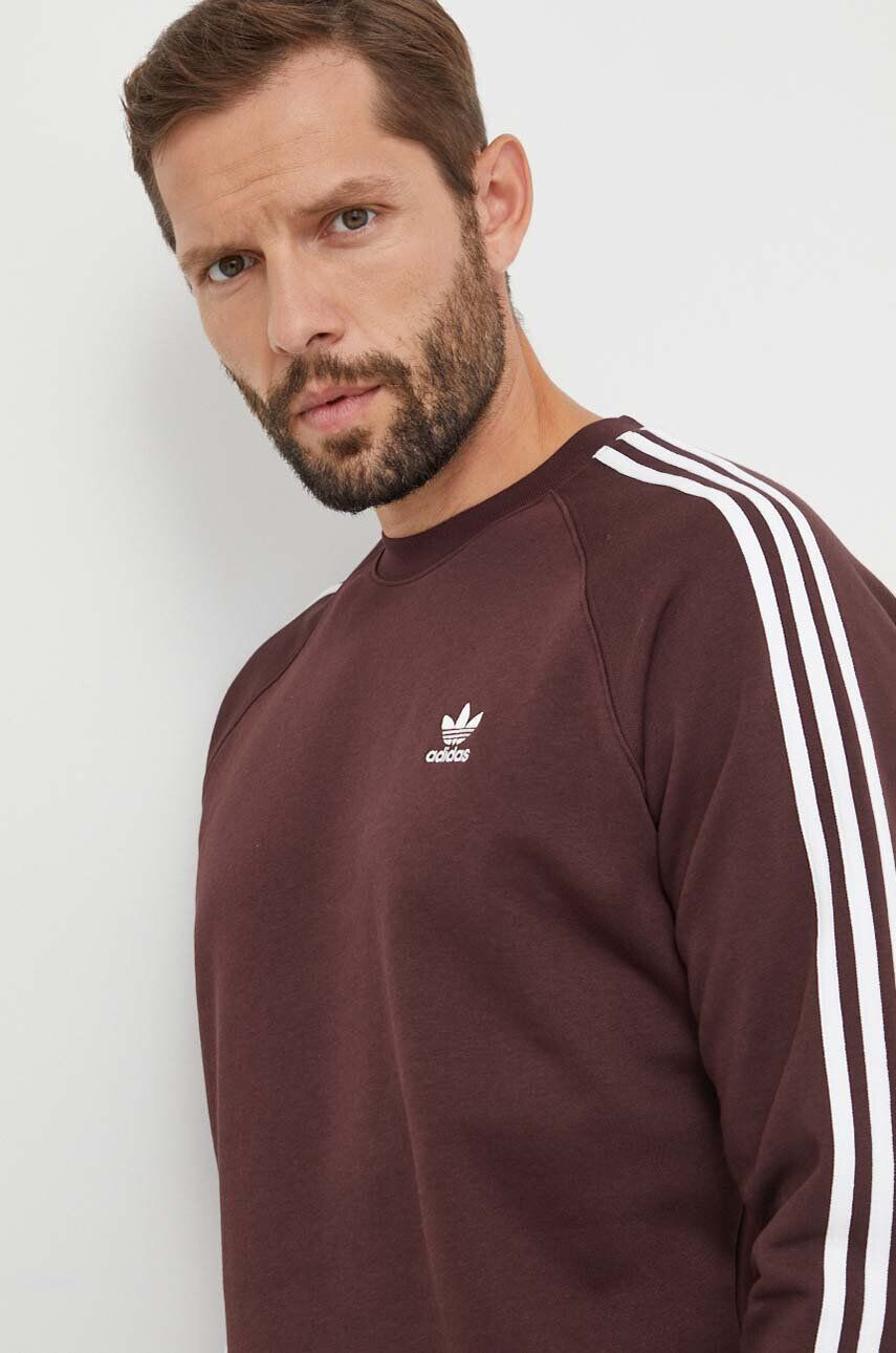 adidas Originals Mikina pánska čierna farba jednofarebná - Pepit.sk