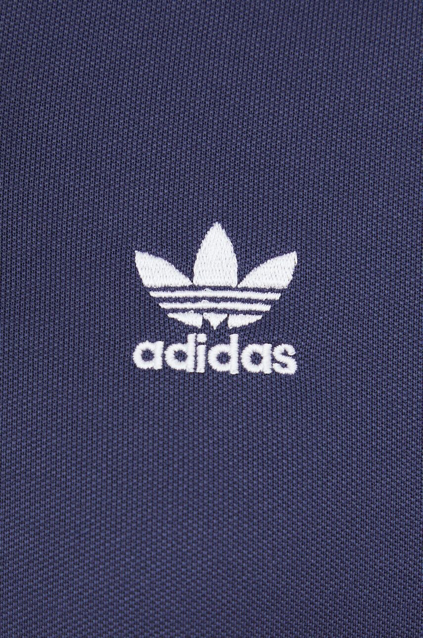 adidas Originals Mikina Adicolor HC4548 dámska fialová farba s nášivkou - Pepit.sk