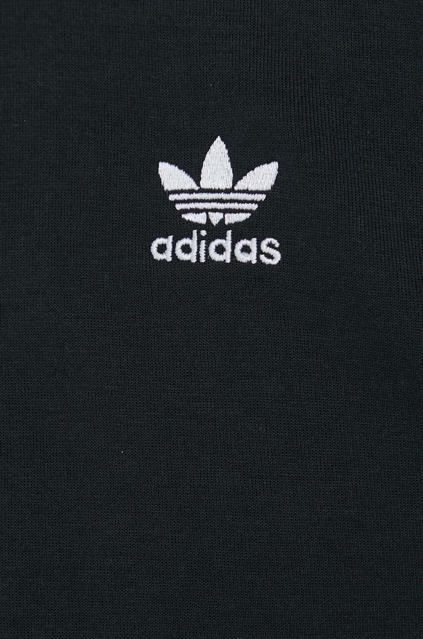 adidas Originals Mikina Always Original dámska čierna farba s nášivkou - Pepit.sk