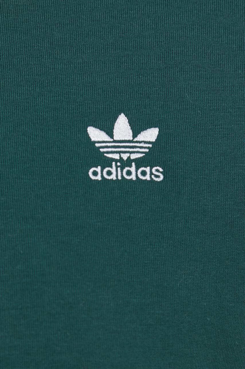 adidas Originals Mikina Always Original dámska zelená farba s nášivkou - Pepit.sk