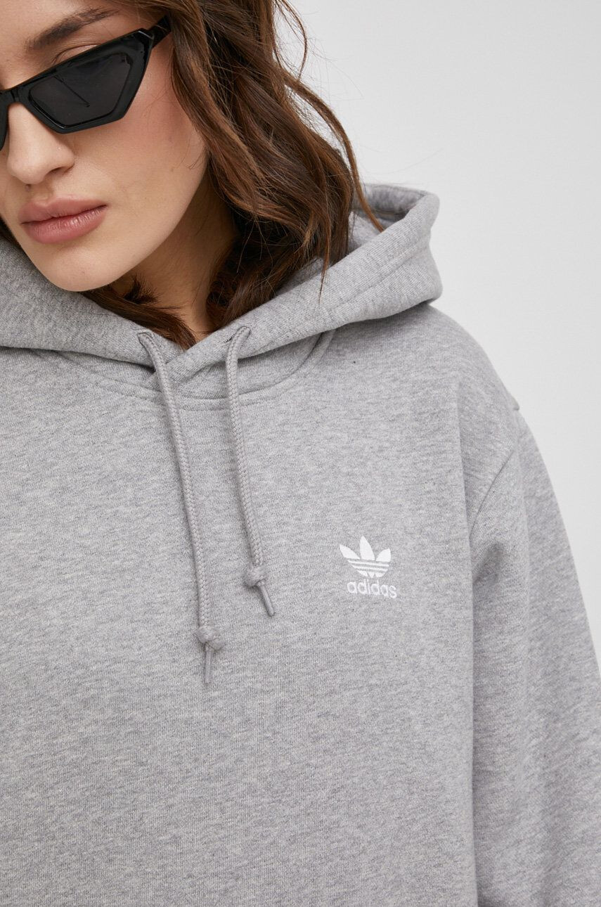 adidas Originals Mikina H34654 šedá farba melanžová - Pepit.sk