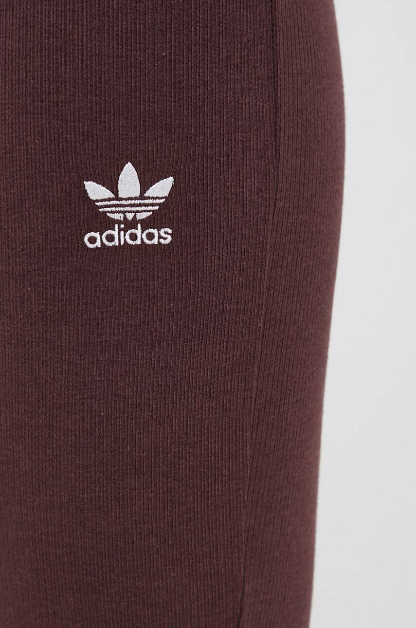 adidas Originals Nohavice dámske hnedá farba - Pepit.sk