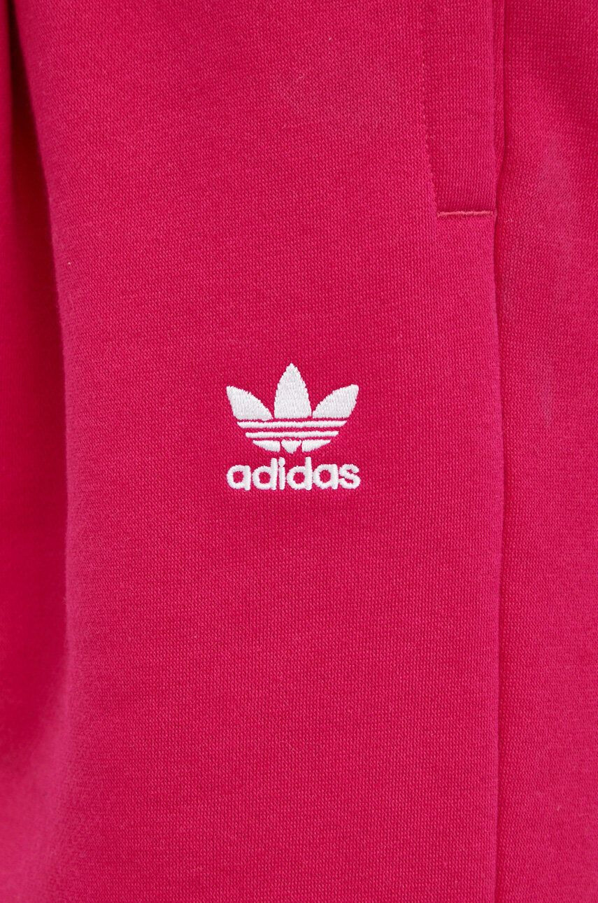 adidas Originals Nohavice HM4873 dámske ružová farba s potlačou - Pepit.sk