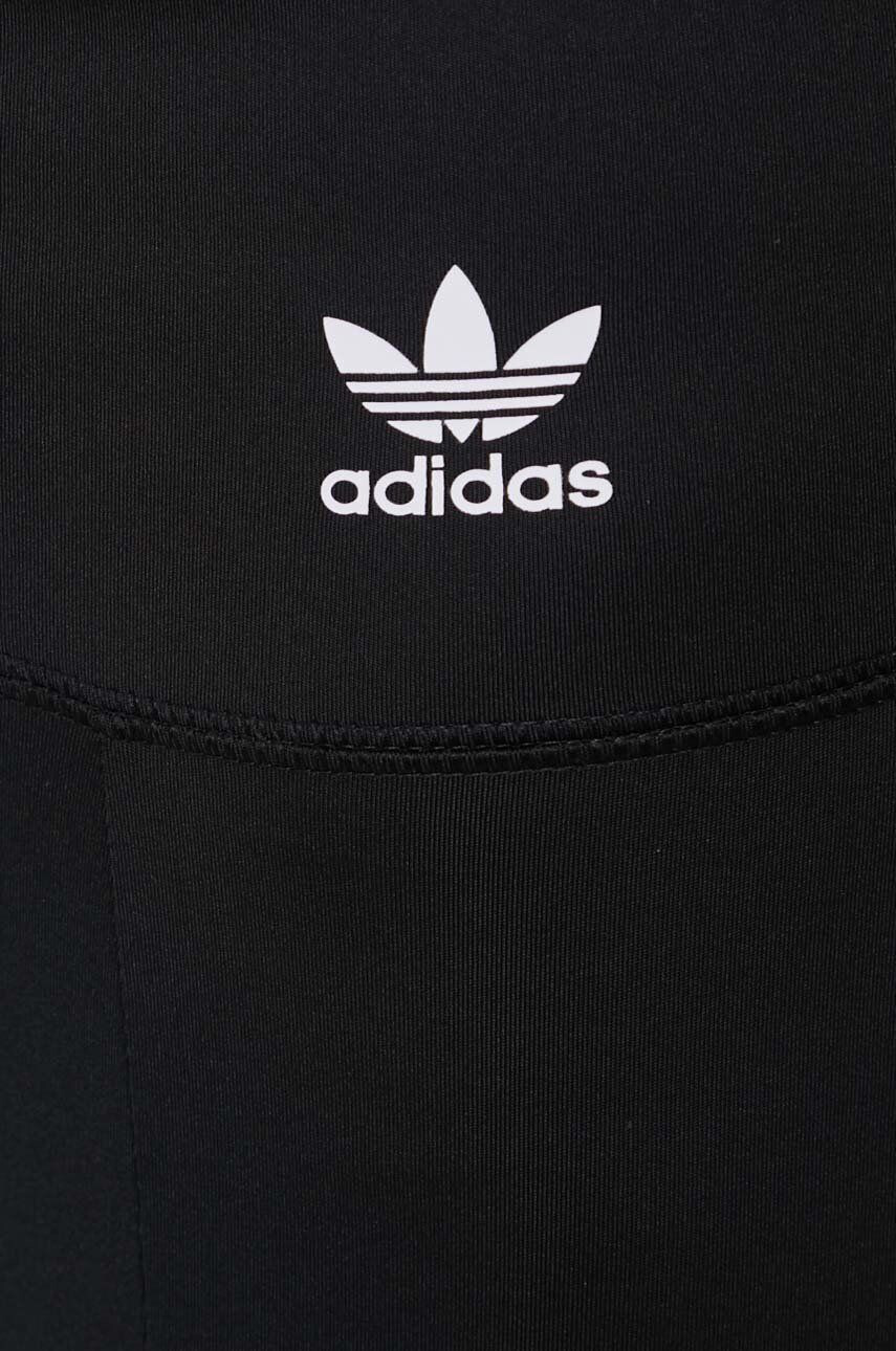 adidas Originals Nohavice Adicolor HC1972-BLACK dámske čierna farba jednofarebné - Pepit.sk