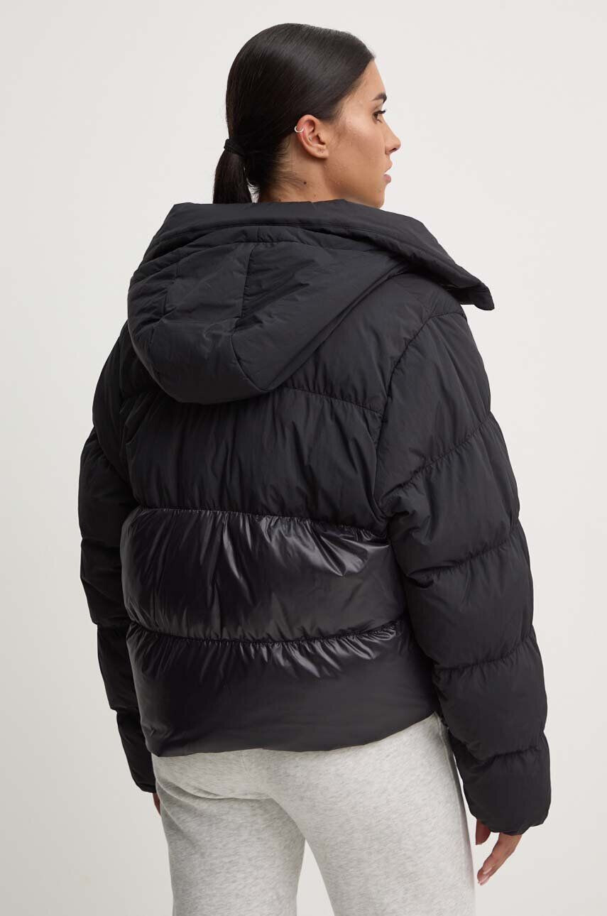 adidas Originals Páperová bunda Regen Cropped Jacket Black dámska čierna farba zimná II8486 - Pepit.sk