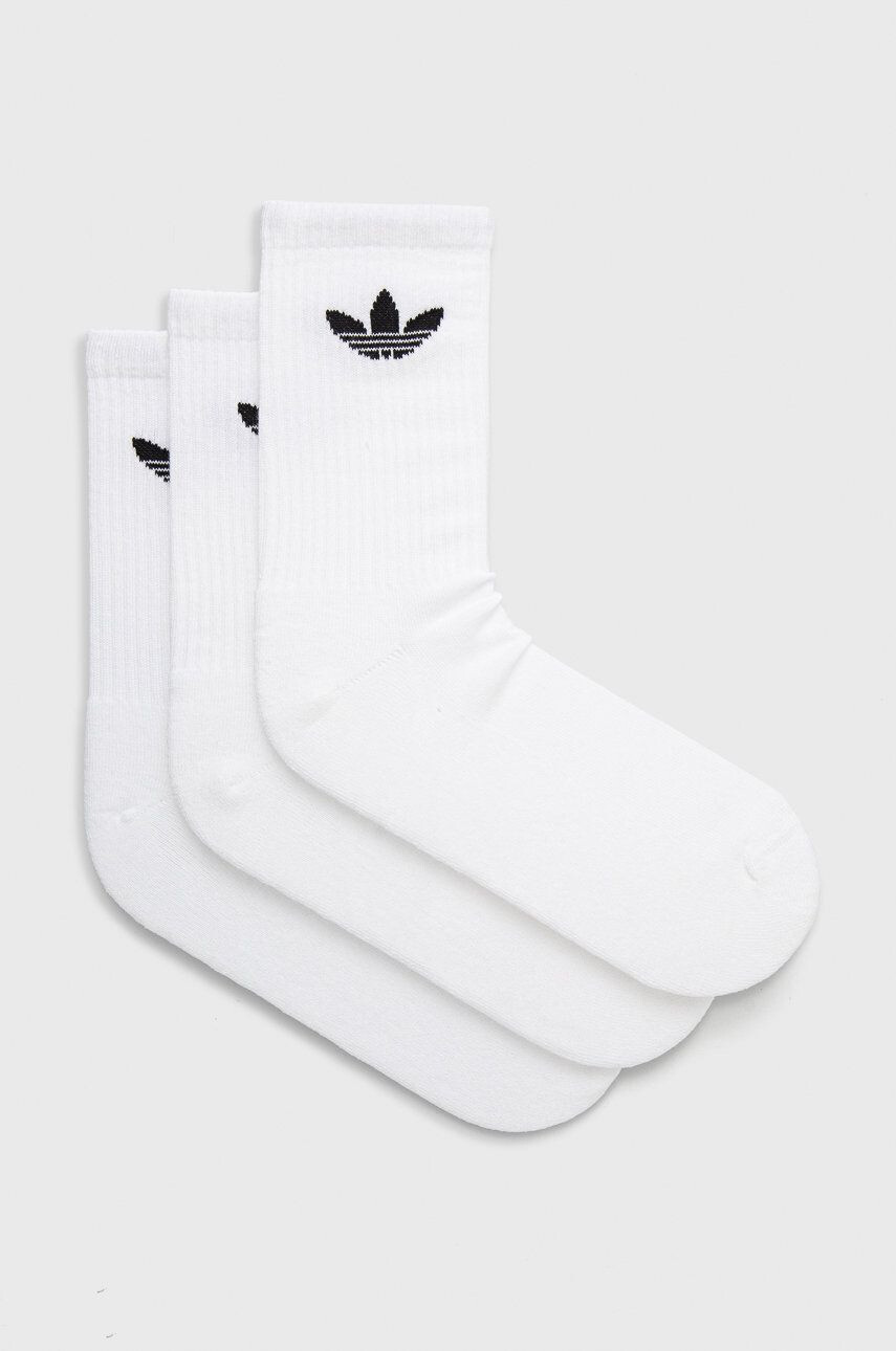 adidas Originals Ponožky (3-pack) HB5881 biela farba - Pepit.sk