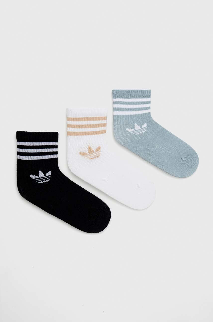 adidas Originals Ponožky pre bábätká 3-pak - Pepit.sk