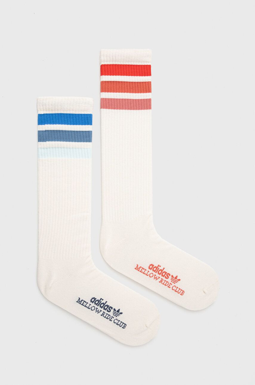 adidas Originals Ponožky Traceable Series (2-pak) béžová farba - Pepit.sk