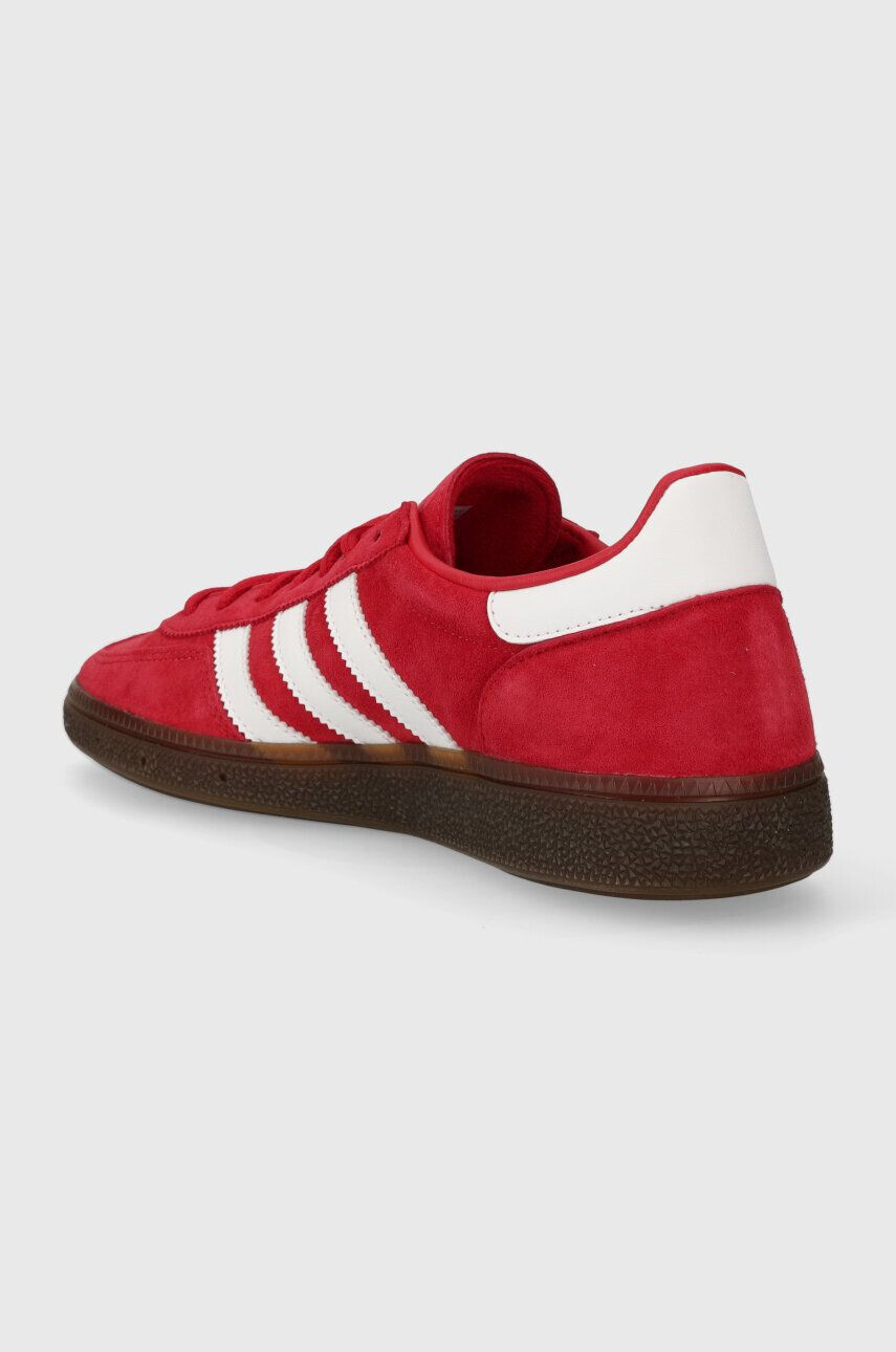 adidas Originals Semišové tenisky červená farba - Pepit.sk