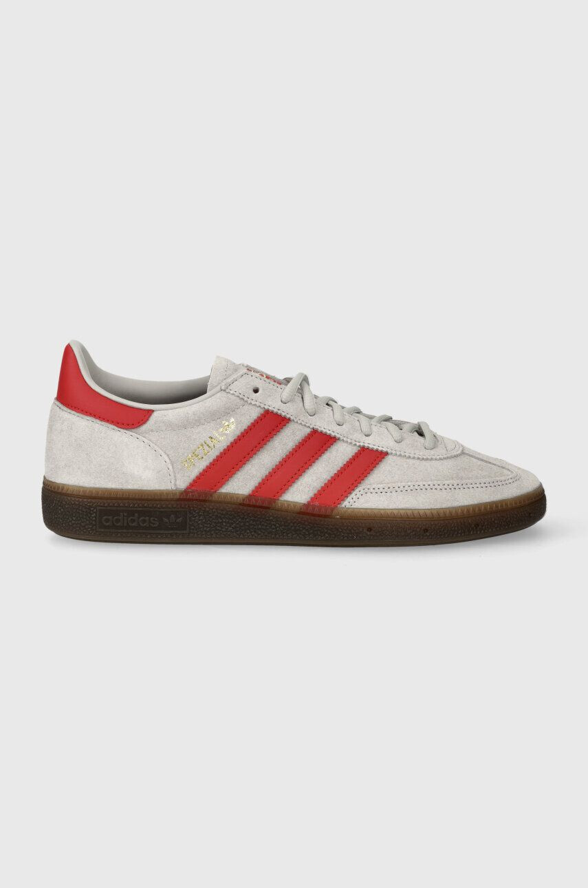 adidas Originals Semišové tenisky HANDBALL SPEZIAL šedá farba - Pepit.sk