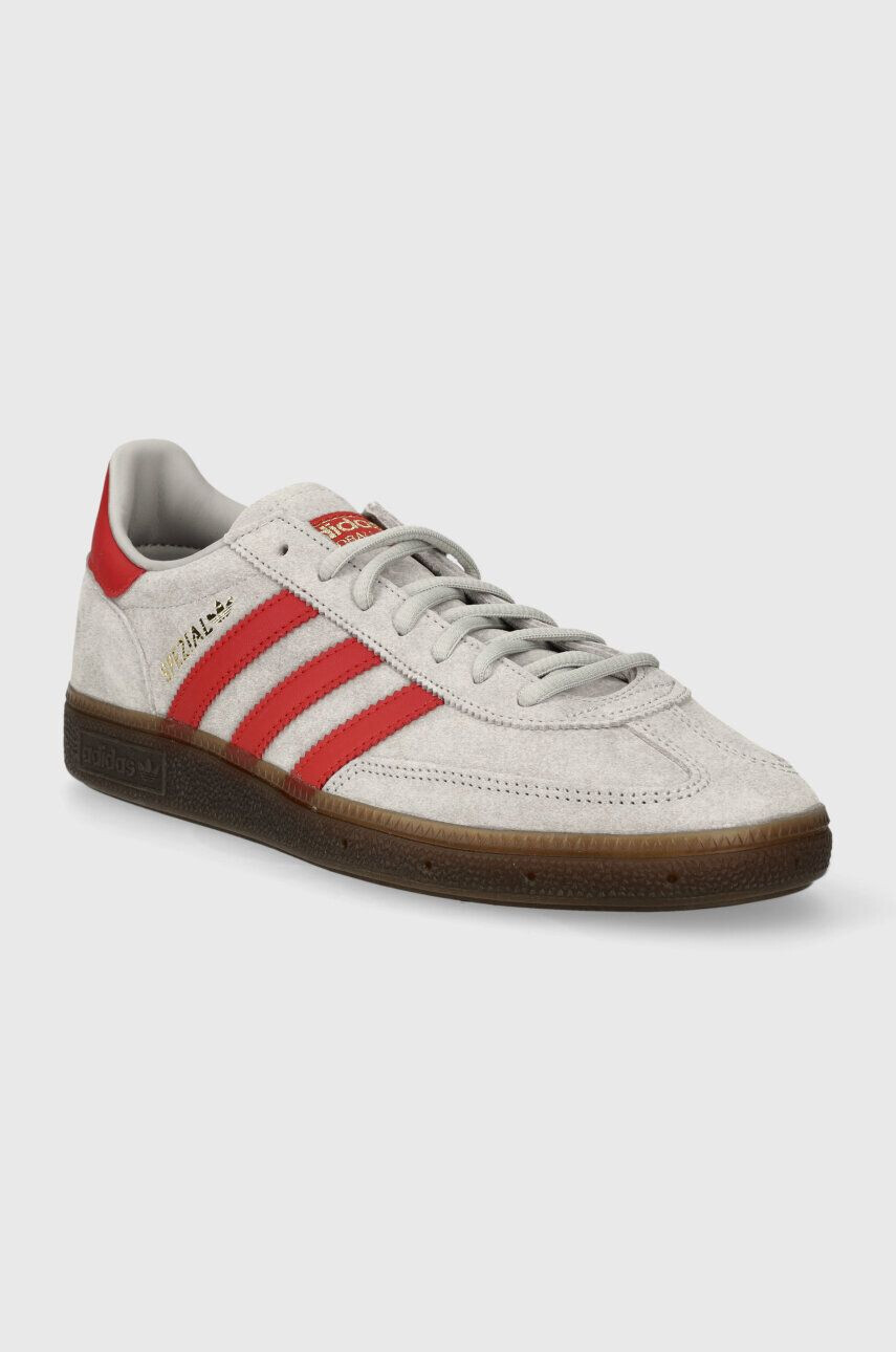 adidas Originals Semišové tenisky HANDBALL SPEZIAL šedá farba - Pepit.sk