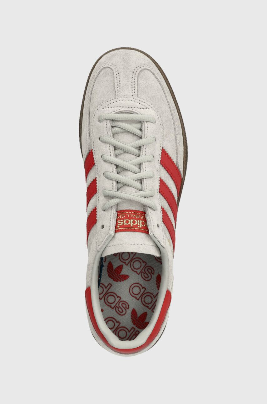 adidas Originals Semišové tenisky HANDBALL SPEZIAL šedá farba - Pepit.sk