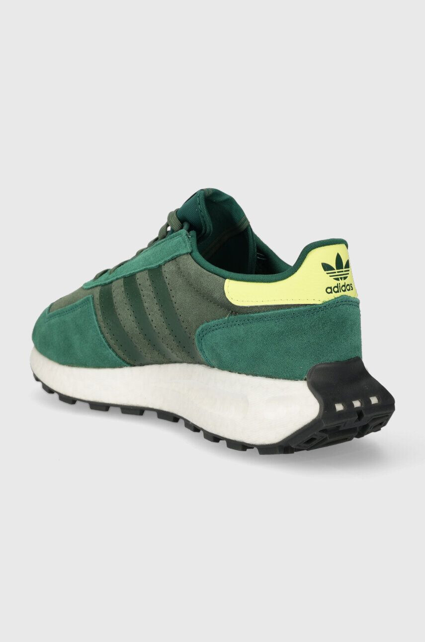 adidas Originals Semišové tenisky RETROPY zelená farba - Pepit.sk