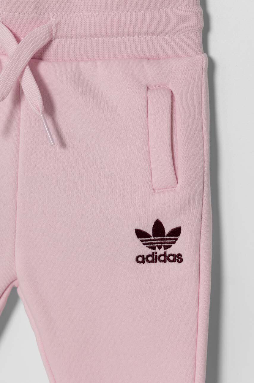 adidas Originals Tepláková súprava pre bábätká oranžová farba - Pepit.sk