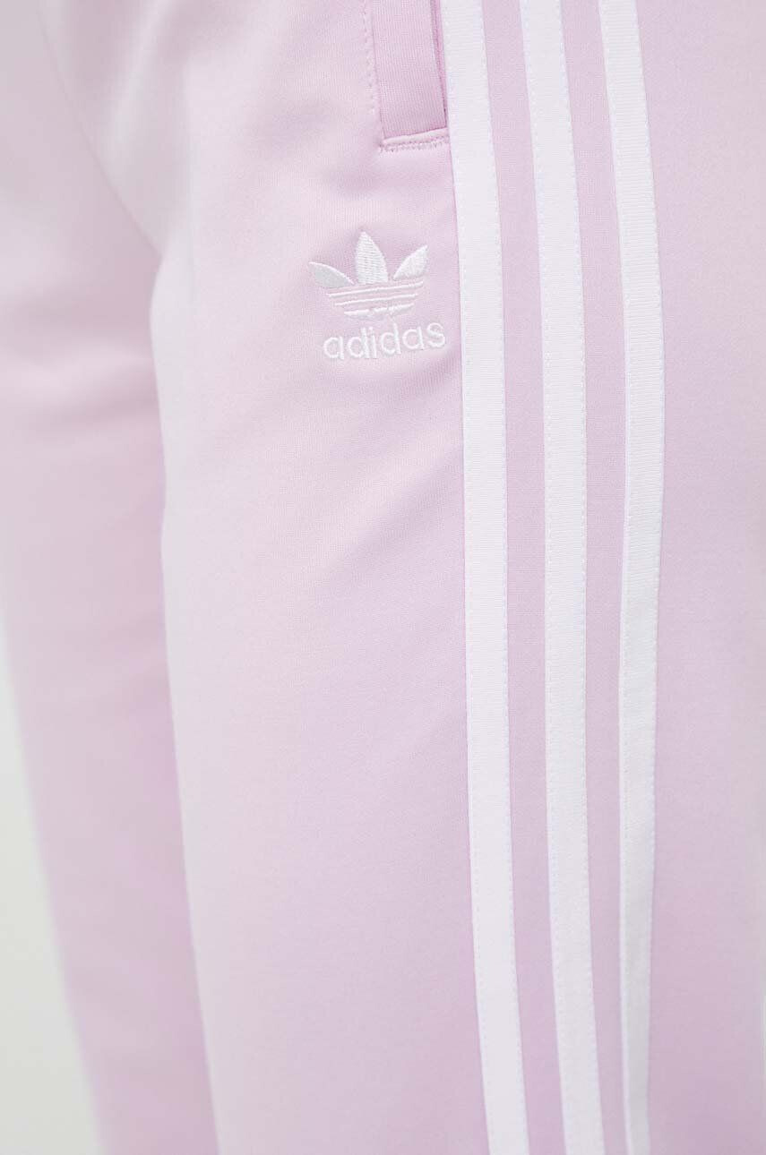 adidas Originals Tepláky ružová farba s nášivkou - Pepit.sk