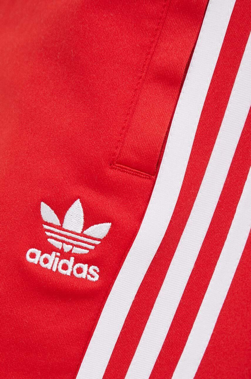 adidas Originals Tepláky červená farba vzorované - Pepit.sk